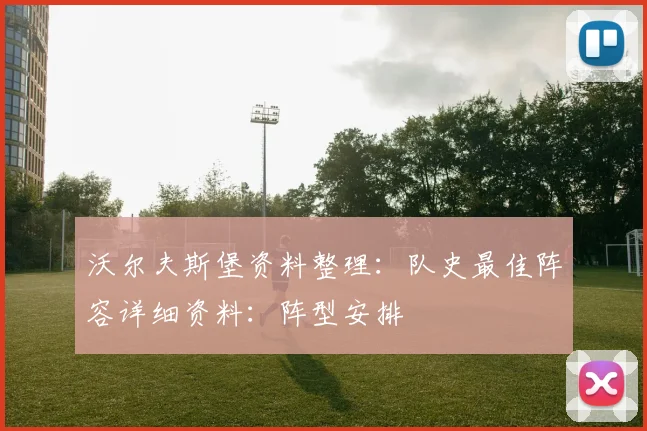 沃尔夫斯堡资料整理：队史最佳阵容详细资料：阵型安排